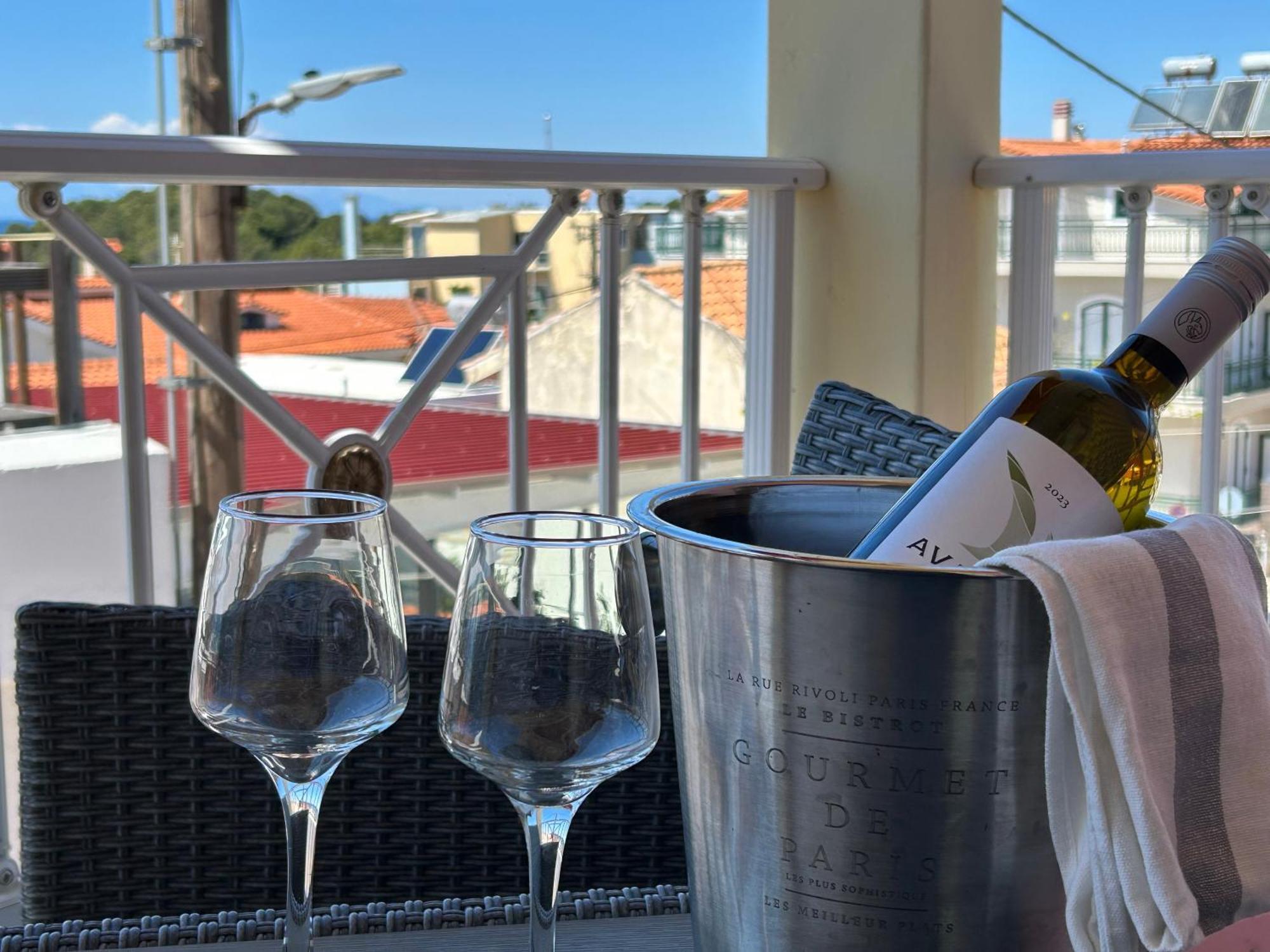 Brati II Beach Hotel 아르쿠디 외부 사진